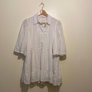 AMANDA UPRICHARD NEW YORK BLOUSE TUNIC TOP. Size S